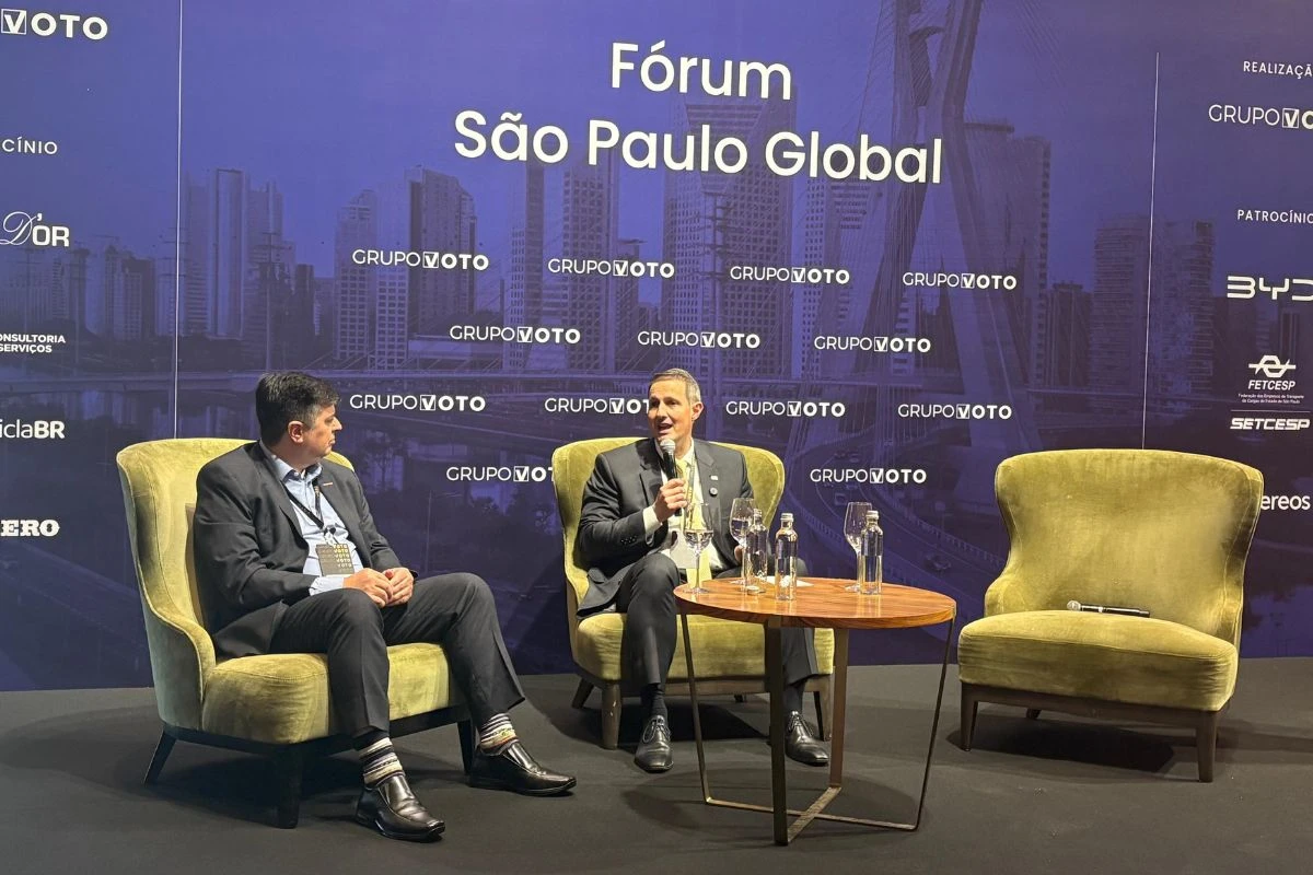 Derrite é apresentado como candidato ao governo em evento do mercado