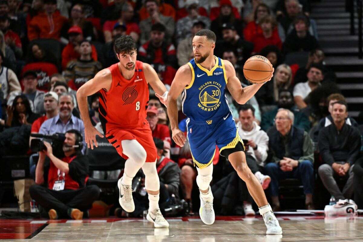 NBA: Warriors atropelam Trail Blazers na fora de casa por 139 a 104