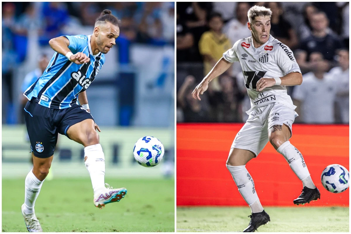Grêmio e Santos fazem duelo de desesperados pelo Campeonato Brasileiro