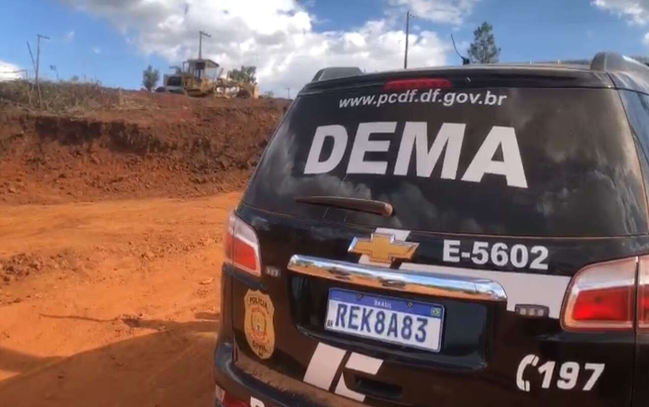 PCDF prende incendiário que ameaçou servidores do ICMBio com facão