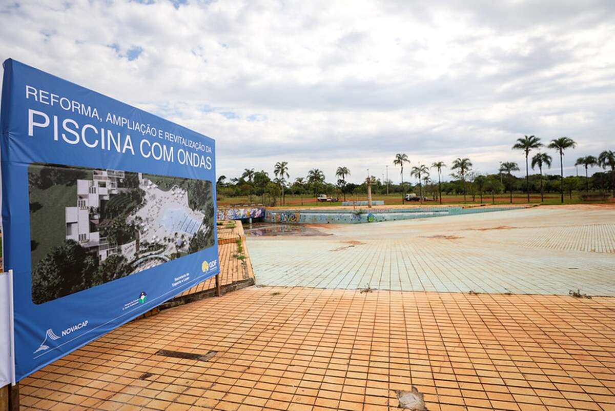 Piscina de Ondas: GDF libera R$ 9 milhões para a reabertura de atração