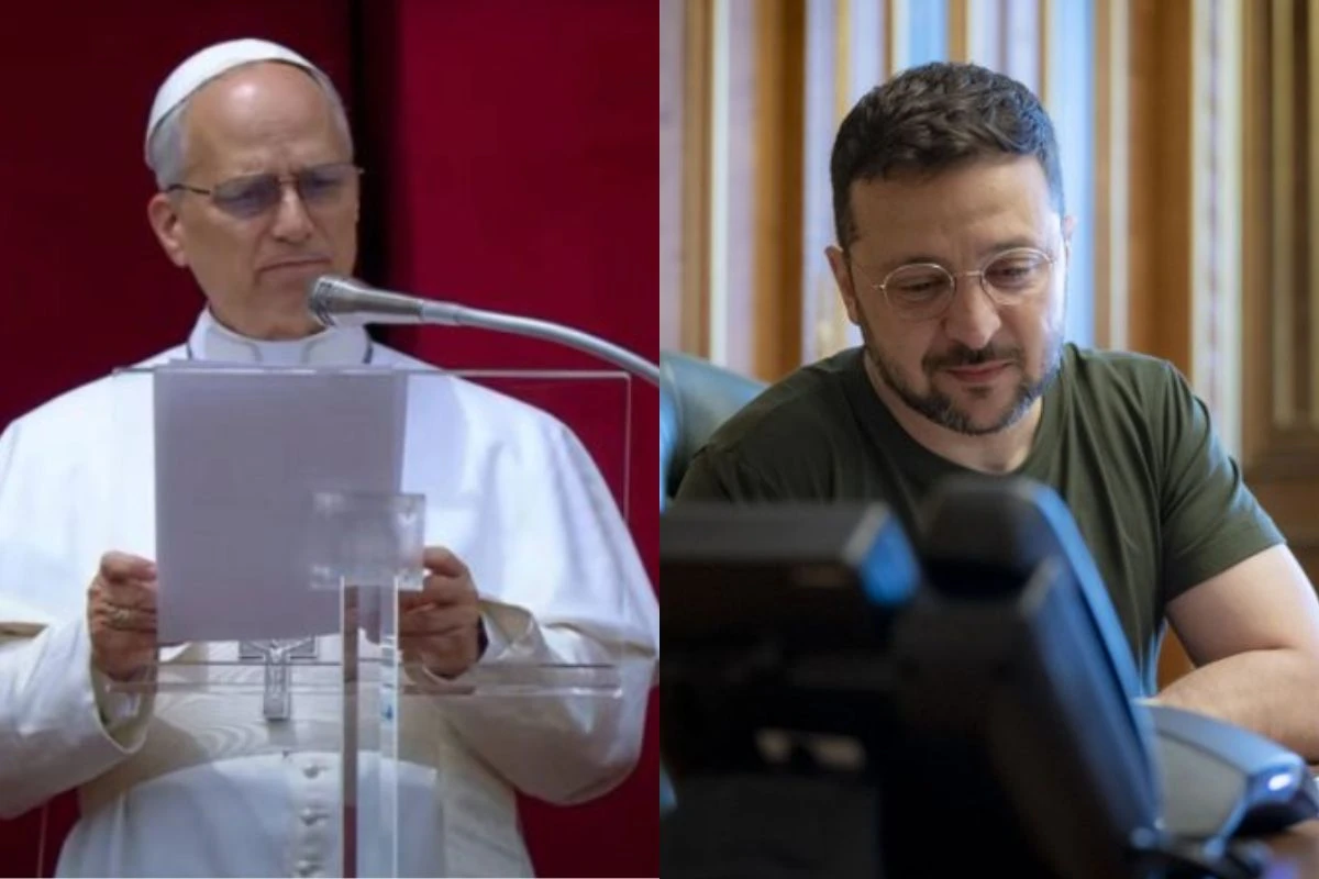 Leão XIV conversa por telefone com Zelensky sobre guerra na Ucrânia