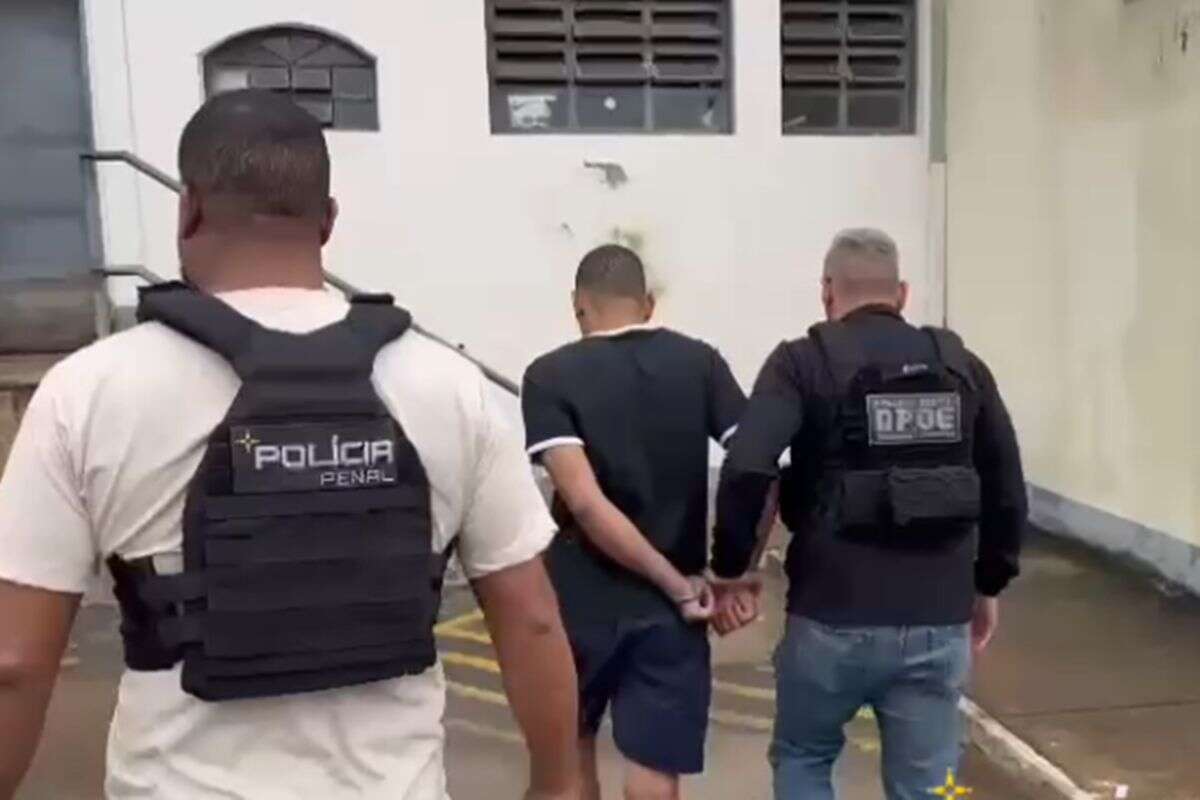 Polícia Penal prende homem condenado por matar sargento da PMDF