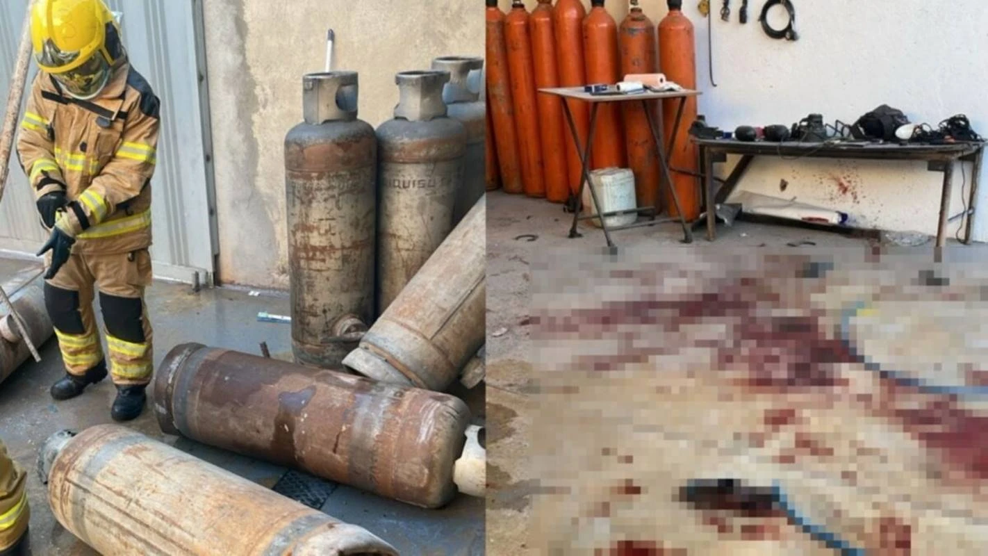 Homem tem perna amputada após balão de gás hélio explodir em Goiás