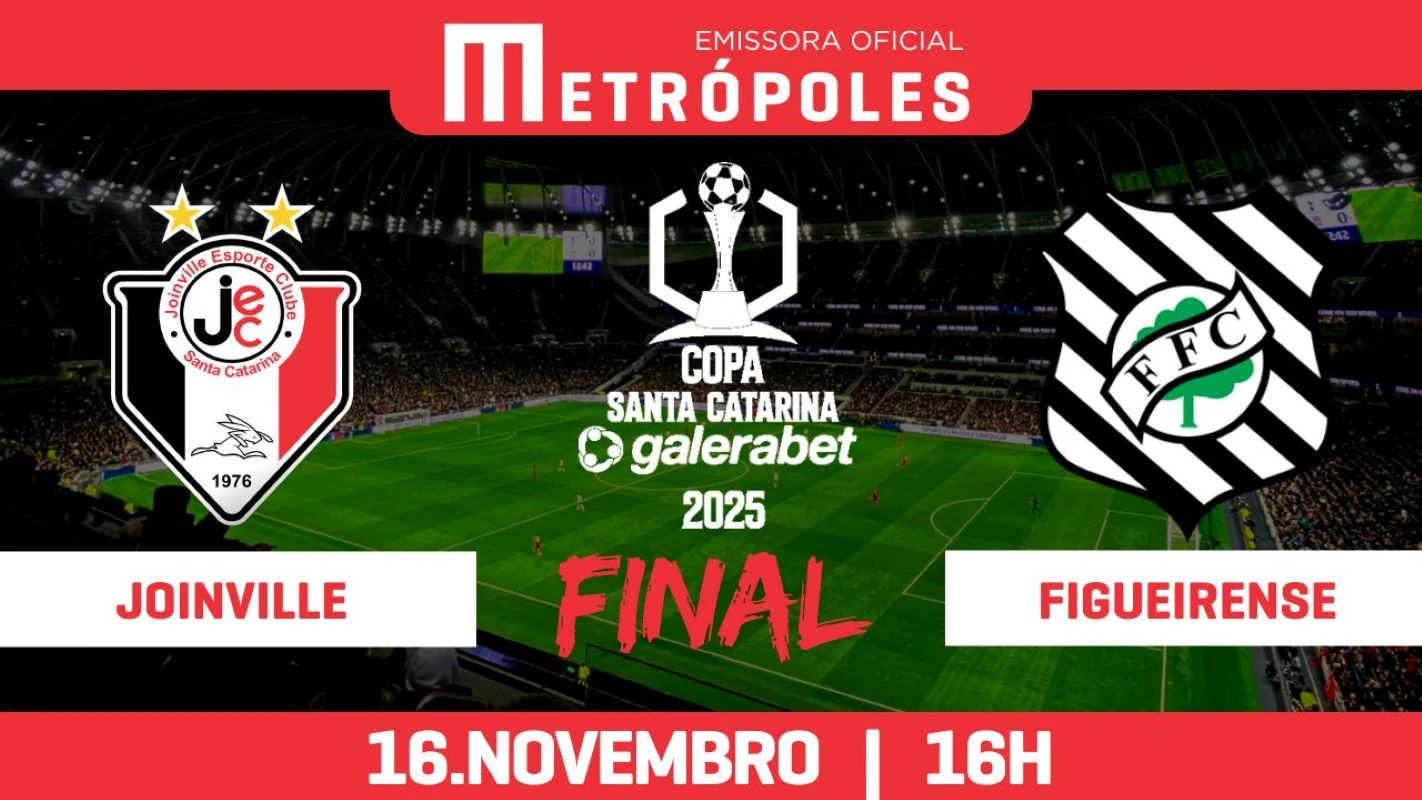 Final Copa Santa Catarina: assista Joinville x Figueirense ao vivo