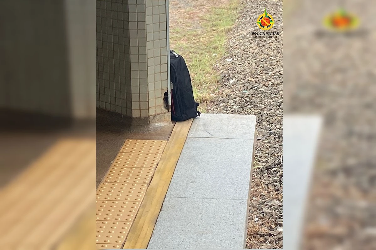 PMDF descarta presença de bomba em mochila abandonada no Metrô