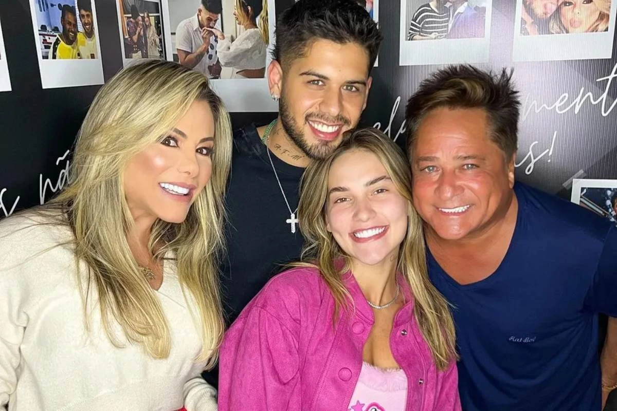 Virginia incomodou família de Zé Felipe ao virar rainha da Grande Rio