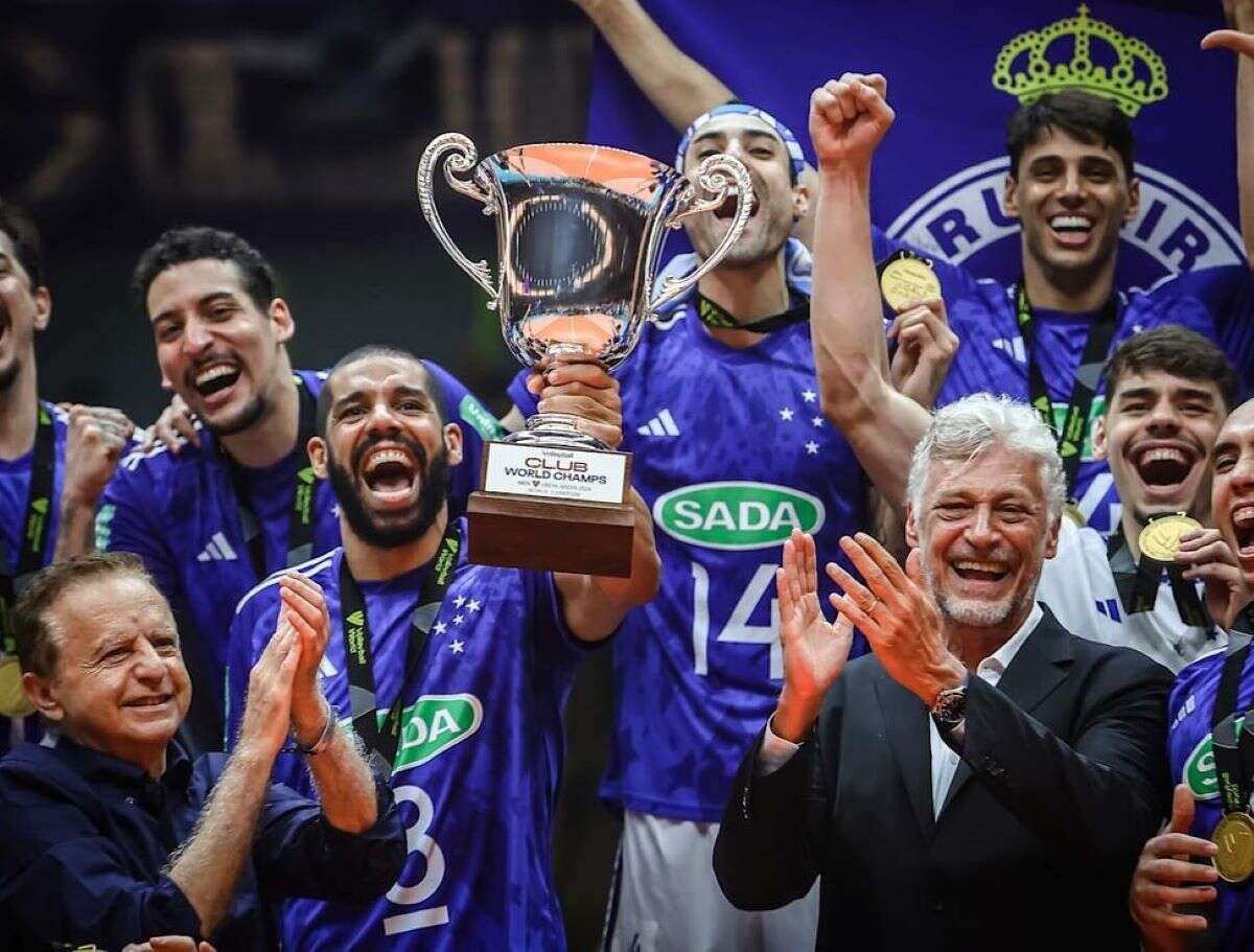 Pentacampeão! Cruzeiro conquista Mundial de vôlei pela 5ª vez