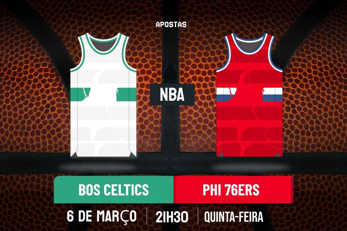 Palpite Boston Celtics x Philadelphia 76ers – NBA – 06/03/2025