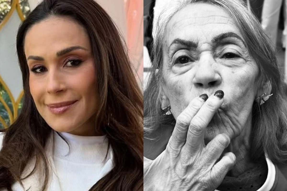 Nadja Haddad lamenta morte da mãe e recorda perda do filho, Antônio