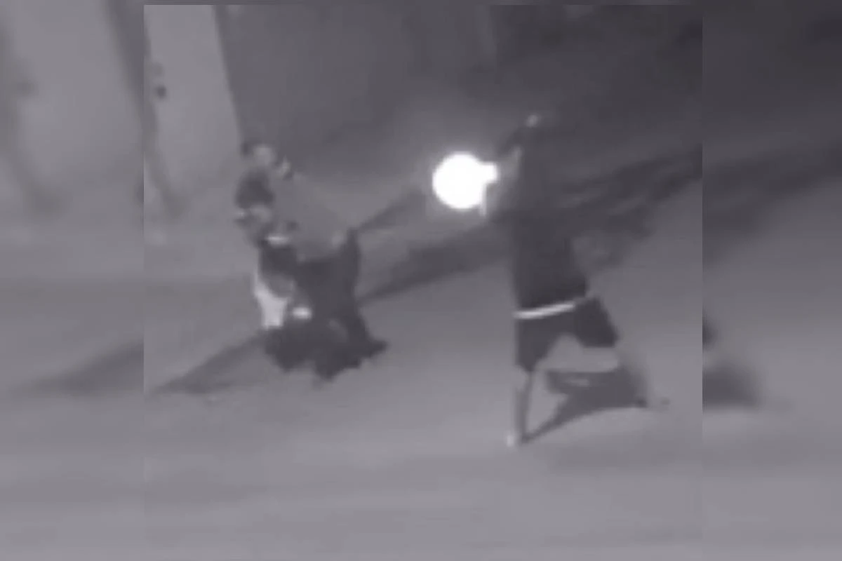 Veja momento em que casal é surpreendido por encapuzados e morto a tiros