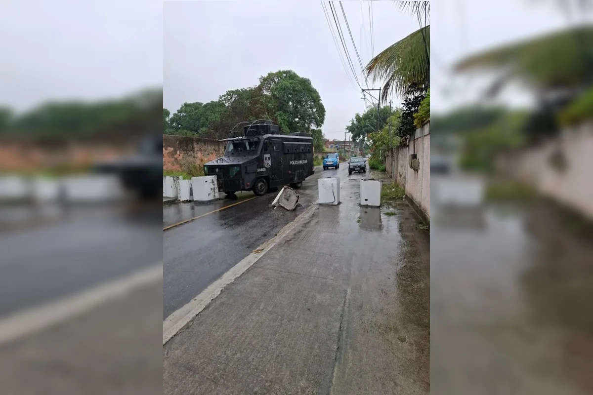 RJ: entradas do “xerecão” são liberadas após polícia tirar barricadas