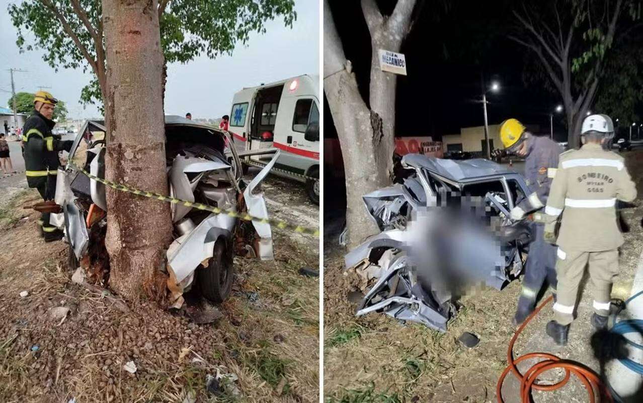 Motorista morre em grave acidente durante carreata política em Goiás