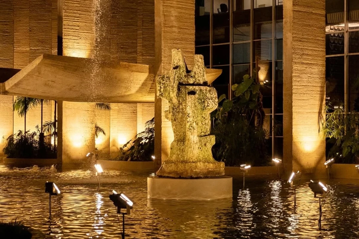Palácio da Justiça ganha escultura de Burle Marx prevista há 7 décadas