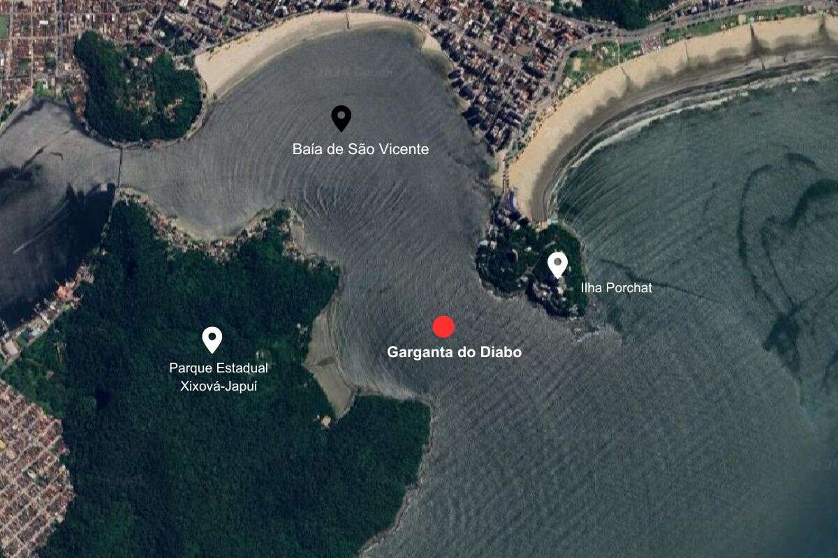 Conheça a Garganta do Diabo, onde embarcação com 7 pessoas naufragou