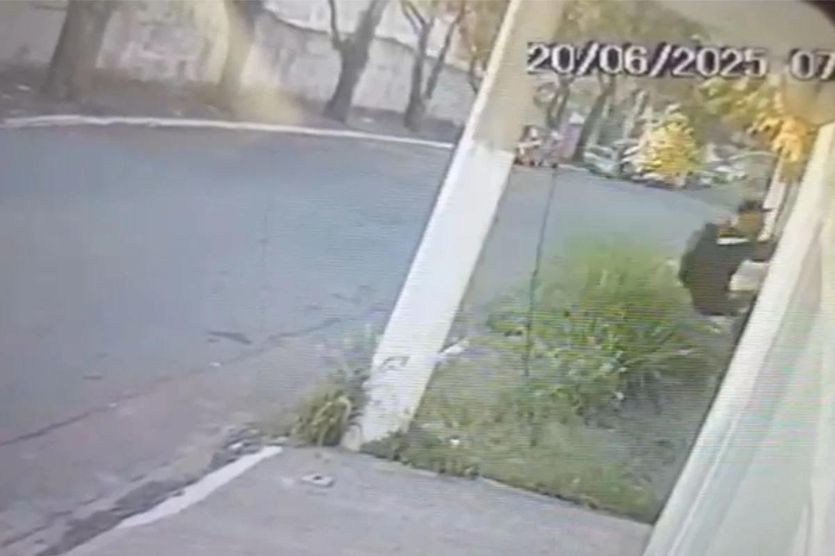 Veja momento em que criminoso invadiu casa e fez jovem autista refém