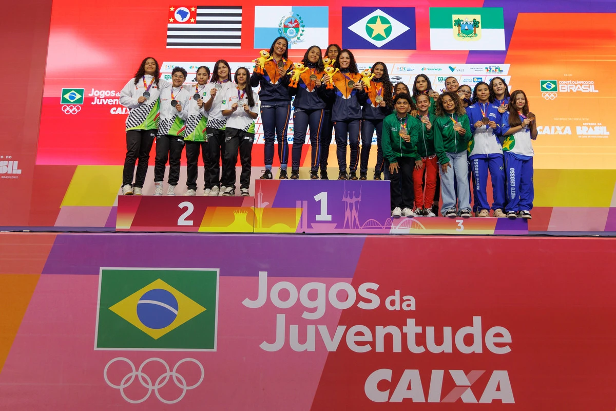 Jogos da Juventude 2025: veja o quadro de medalhas desta quarta-feira