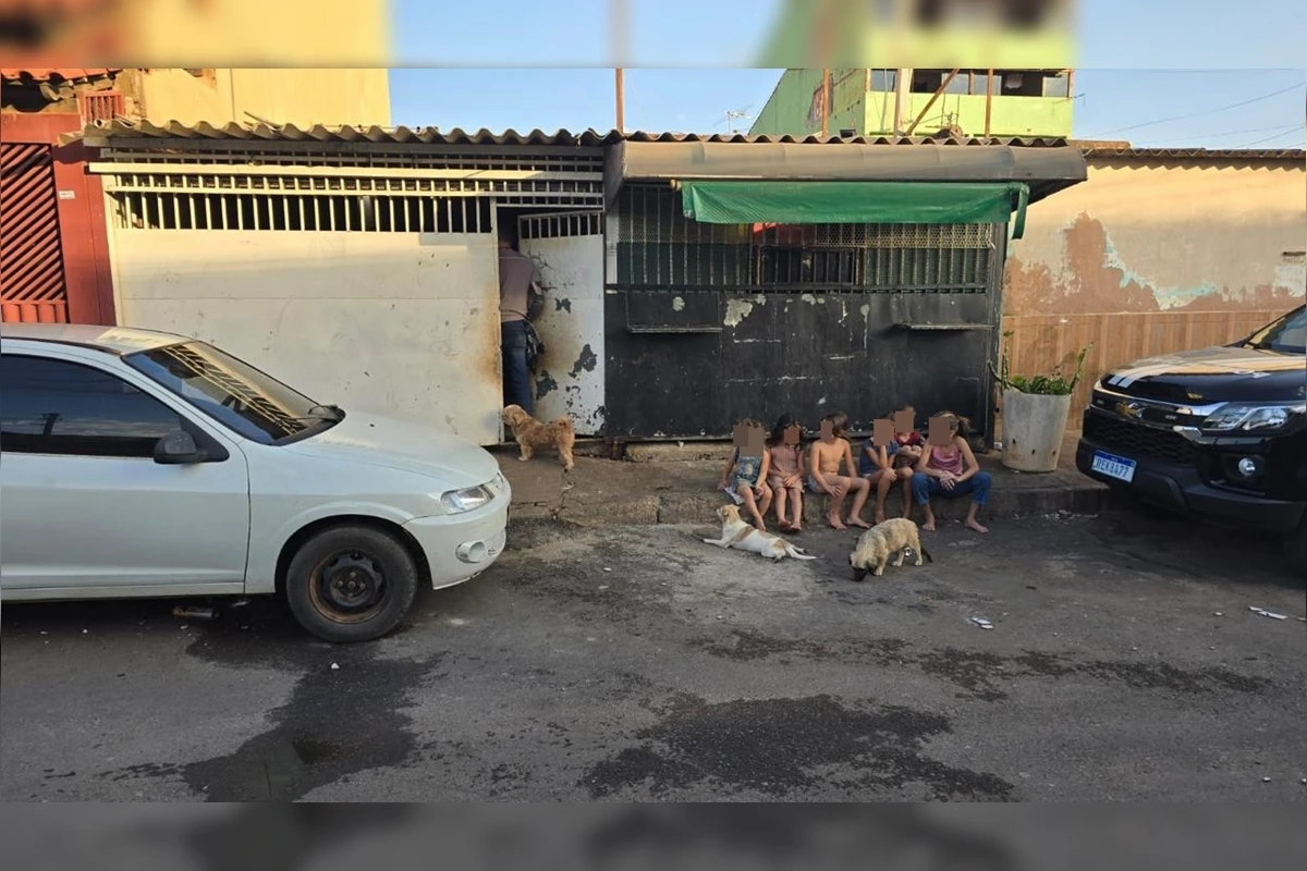 Pai usava filhos pequenos para enganar polícia enquanto traficava no DF