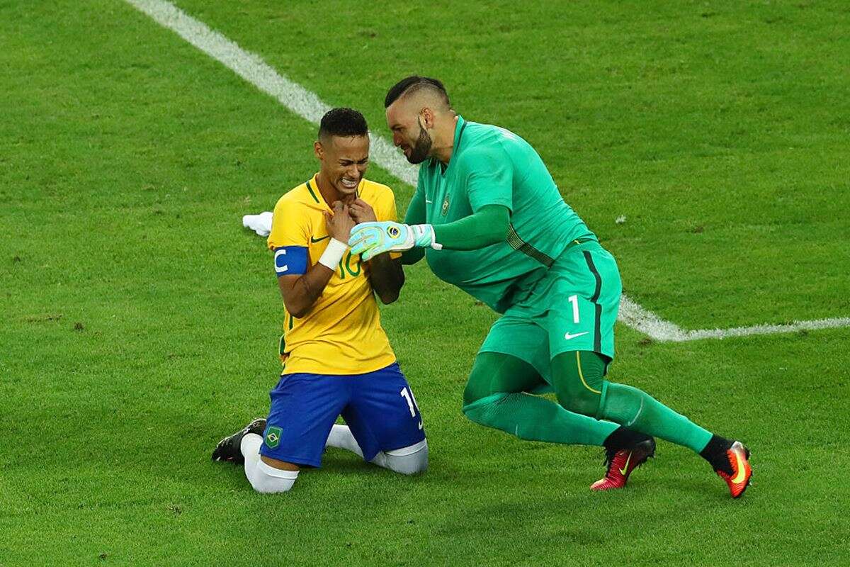 Goleiro do Palmeiras relembra vácuo em Neymar nas Olimpíadas