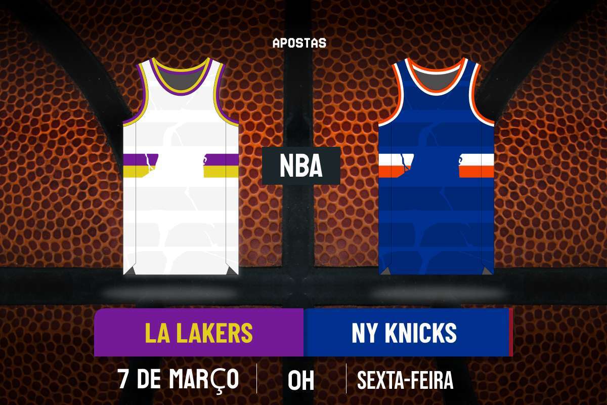 Palpite Los Angeles Lakers x New York Knicks – NBA – 07/03/2025