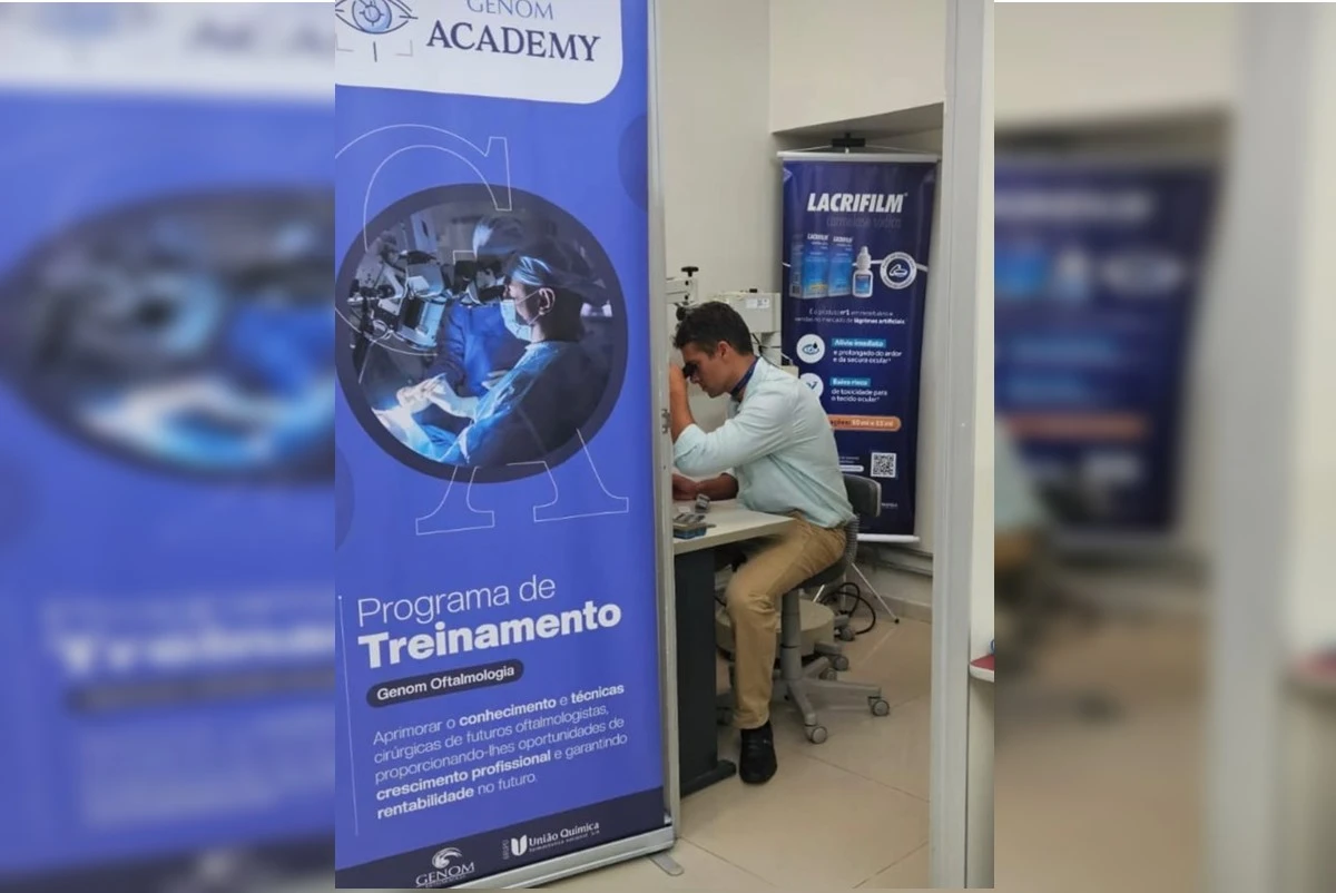 DF recebe simulador para residentes treinarem cirurgias de catarata