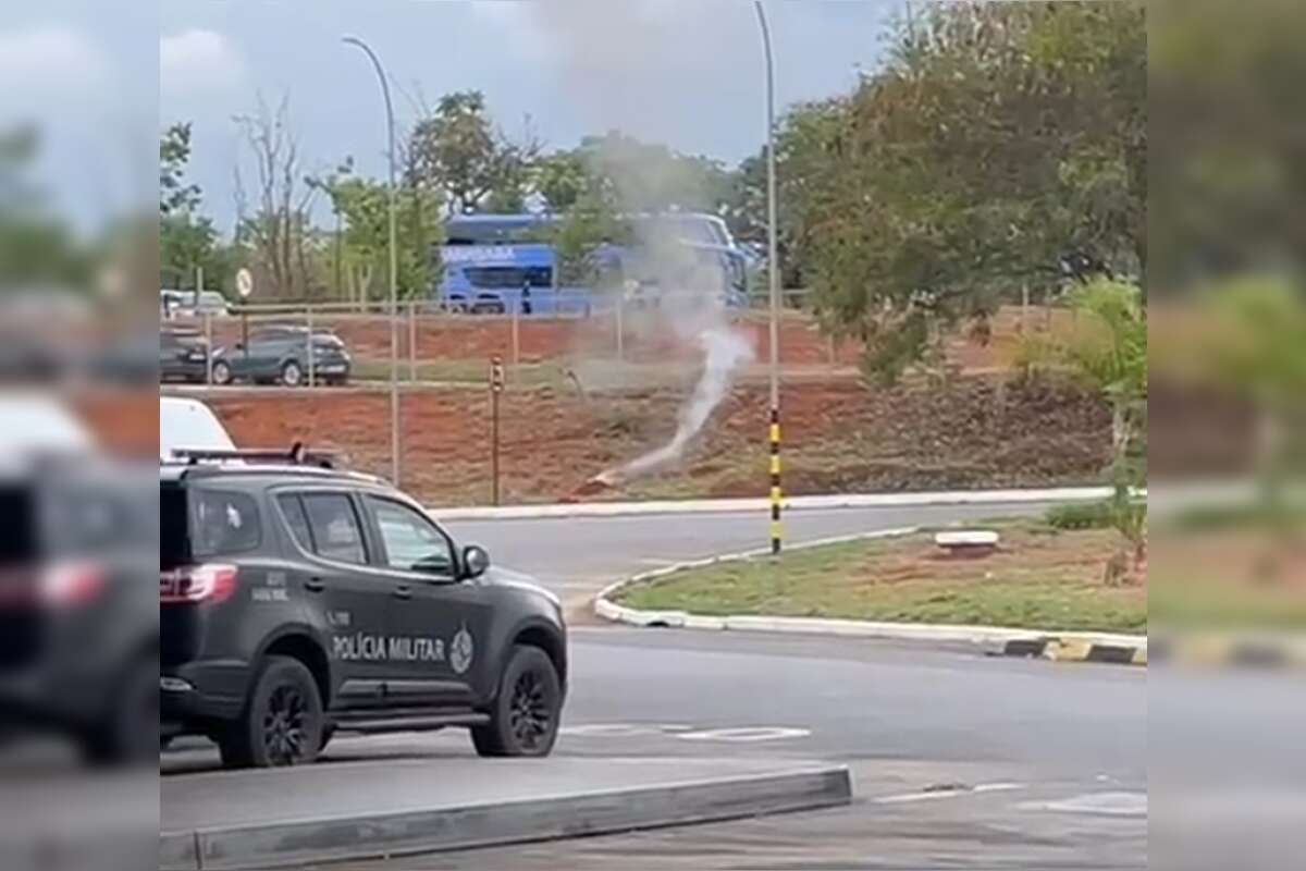 Passageiro é preso com granadas em ônibus na Rodoviária Interestadual