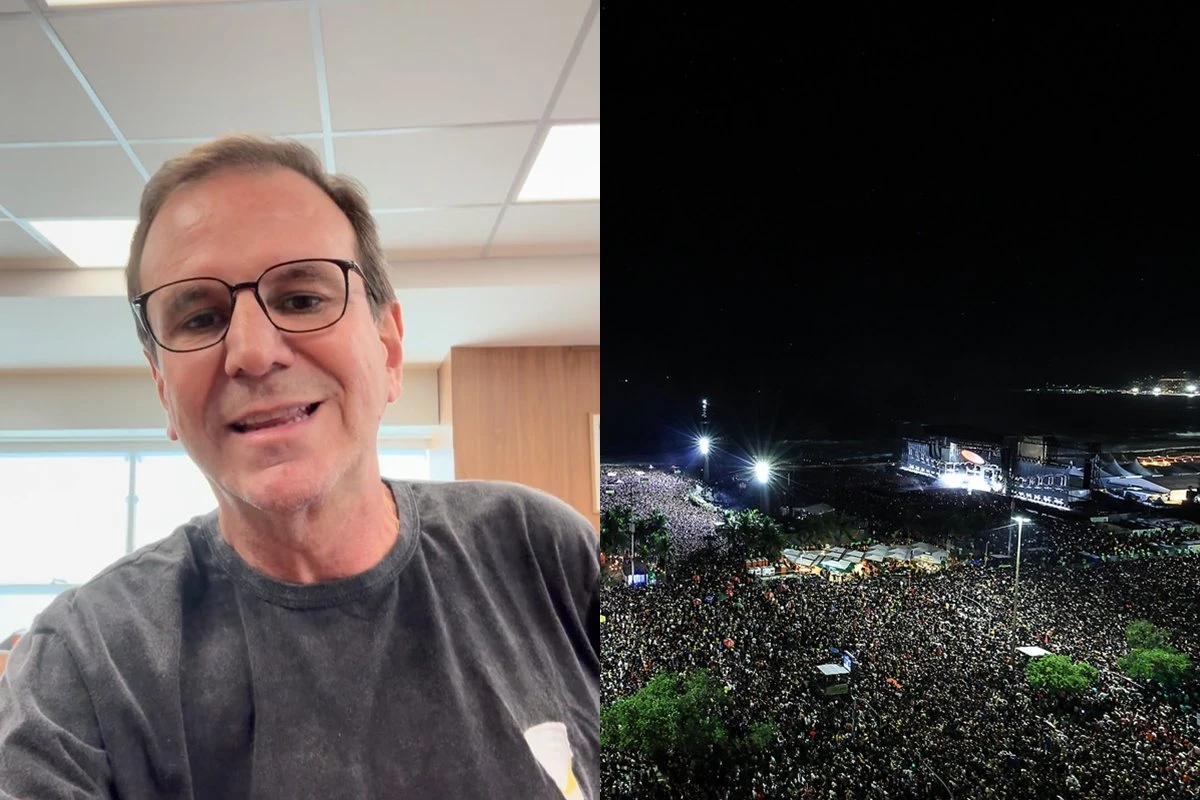 Paes rebate contestação da BBC sobre público do show da Lady Gaga