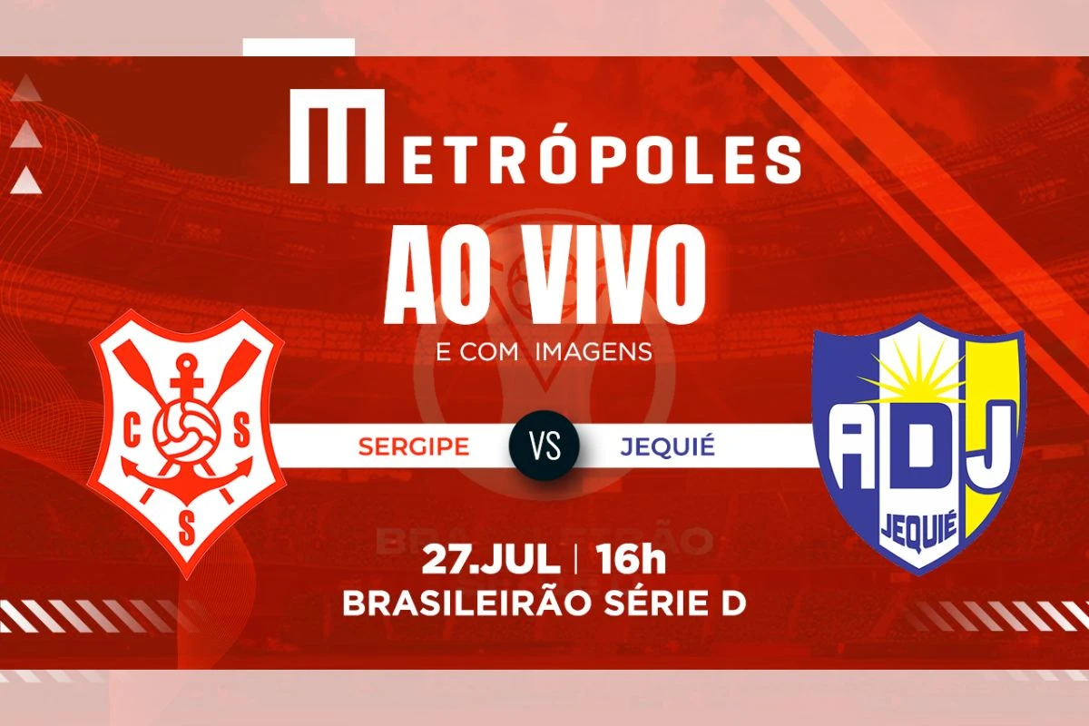 Série D: assista ao vivo e com imagens Sergipe-SE e Jequié-BA
