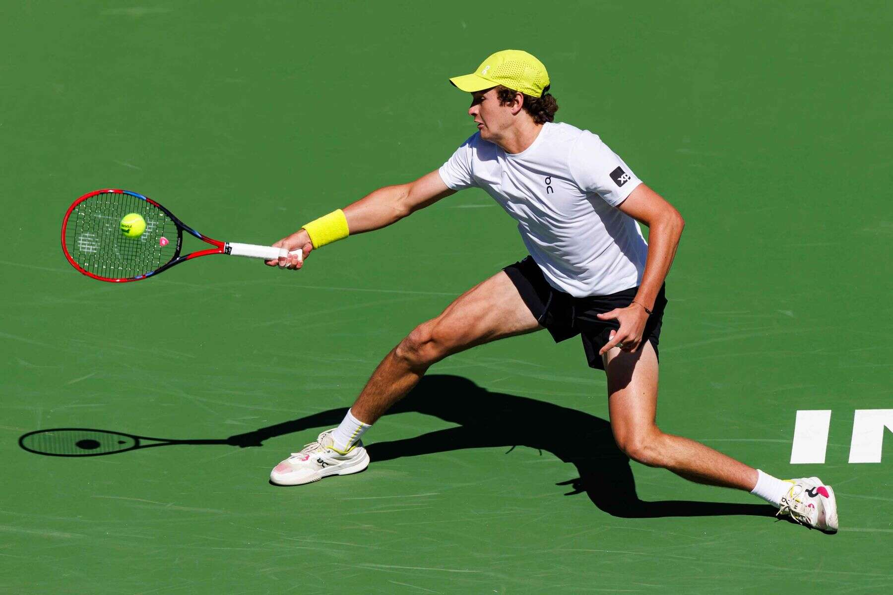 João Fonseca vence na primeira rodada de Indian Wells. Veja fotos