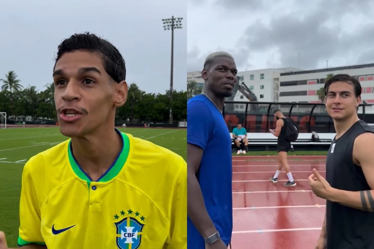 Luva de Pedreiro toma resposta afiada de Pogba em português. Vídeo