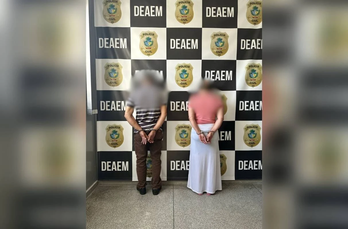 Mãe e padrasto são presos por estupro e lesão corporal contra jovem
