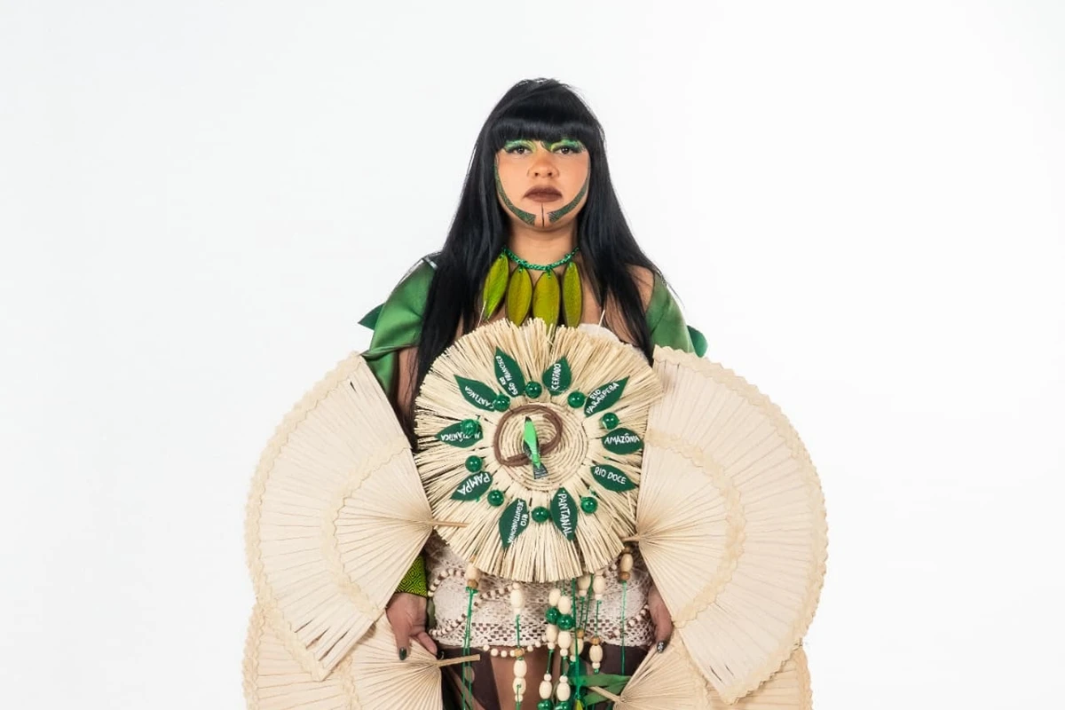 Deputada Célia Xakriabá leva moda política ao Global Citizen Festival