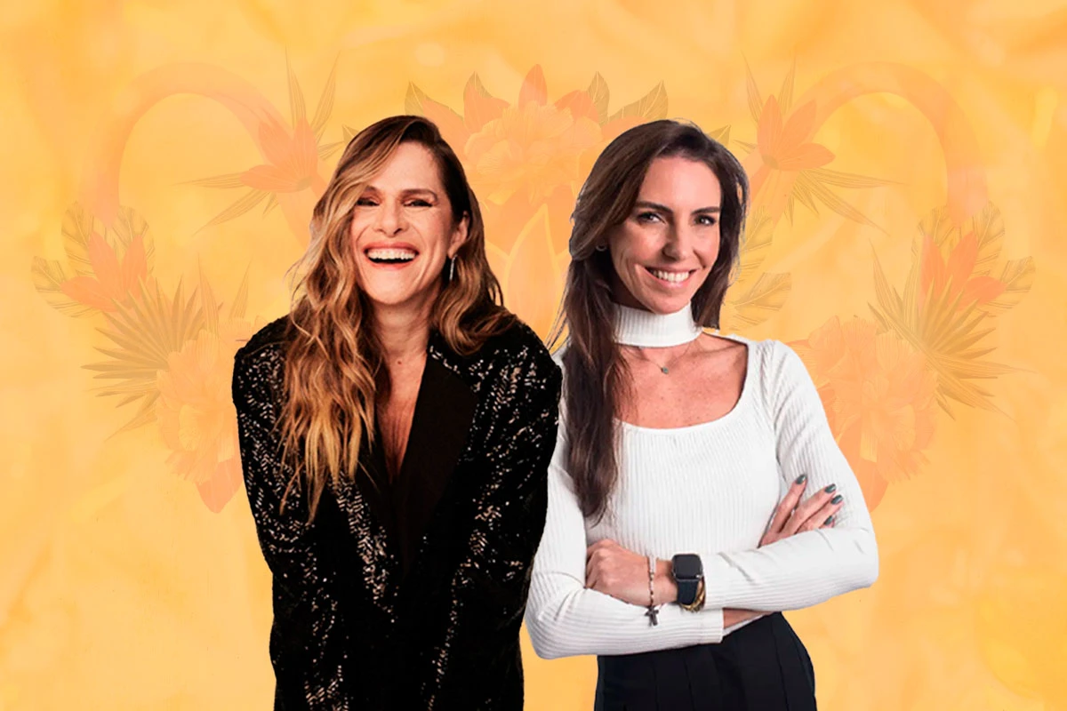 Ingrid Guimarães e Glenda Kozlowski falam sobre menopausa no Metrópoles Talks, em SP