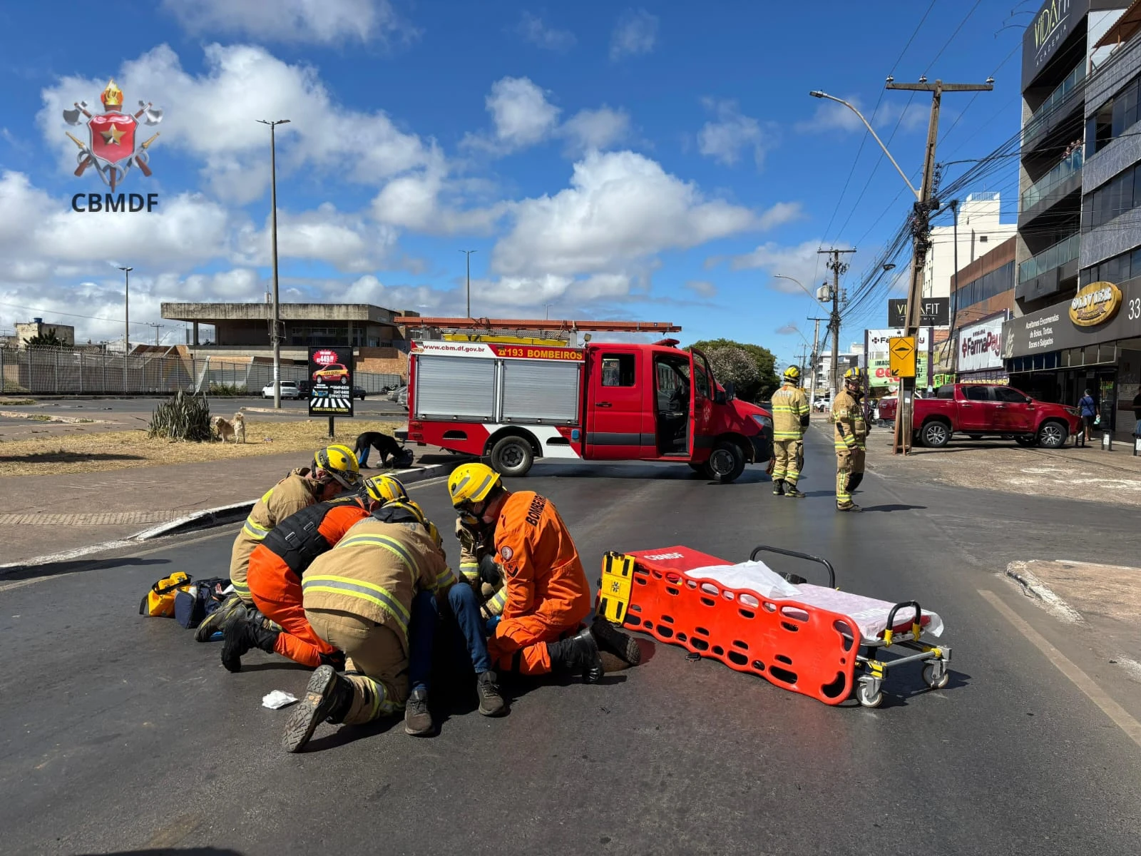Idoso de 85 anos é atropelado e perde parte do couro cabeludo