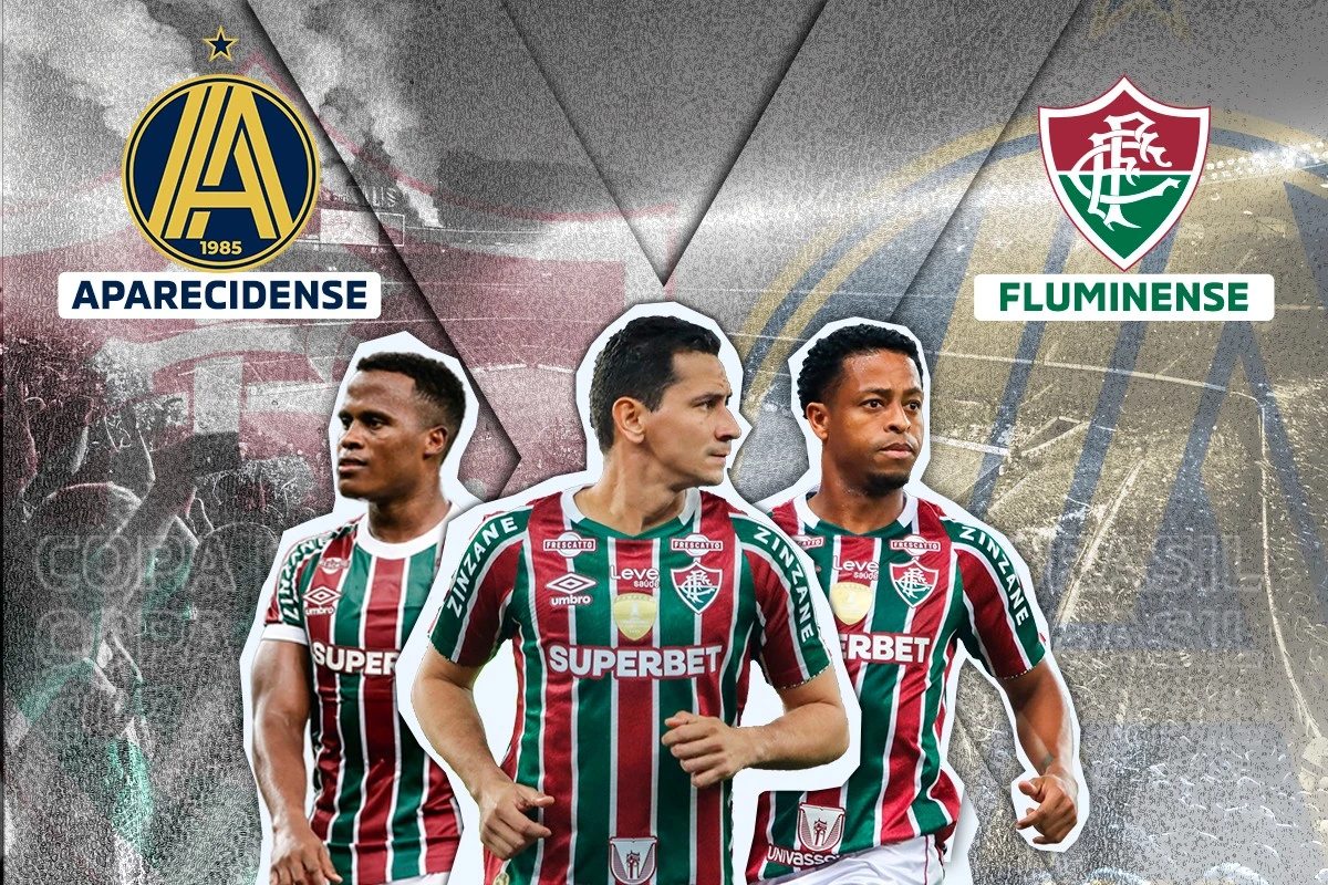 É hoje! Aparecidense e Fluminense se enfrentam no Mané Garrincha. Garanta seu ingresso