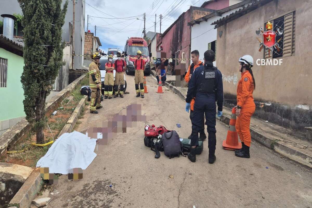 Homem de 43 anos é morto a tiros em via pública no Distrito Federal