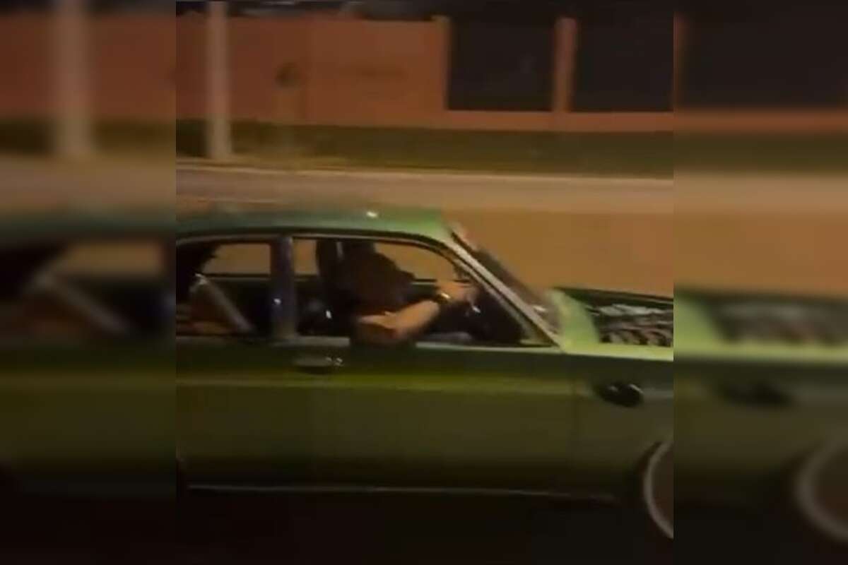 Vídeo mostra Klebim e Hungria acelerando Chevette antes de apreensão