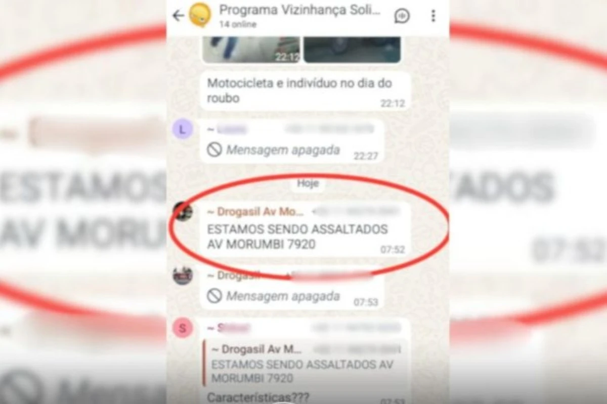 PM frustra roubo após denúncia para o Vizinhança Solidária em SP