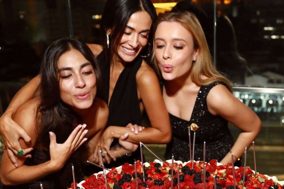 Filhas de Silvia Braz, Maria e Antônia Braz celebram aniversário em SP