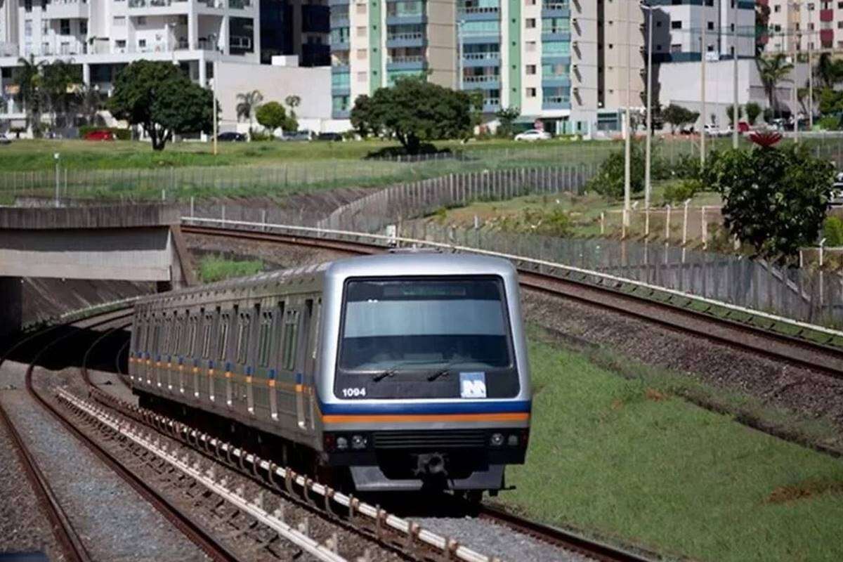 Por R$ 900 milhões, GDF planeja compra de 15 novos trens de metrô