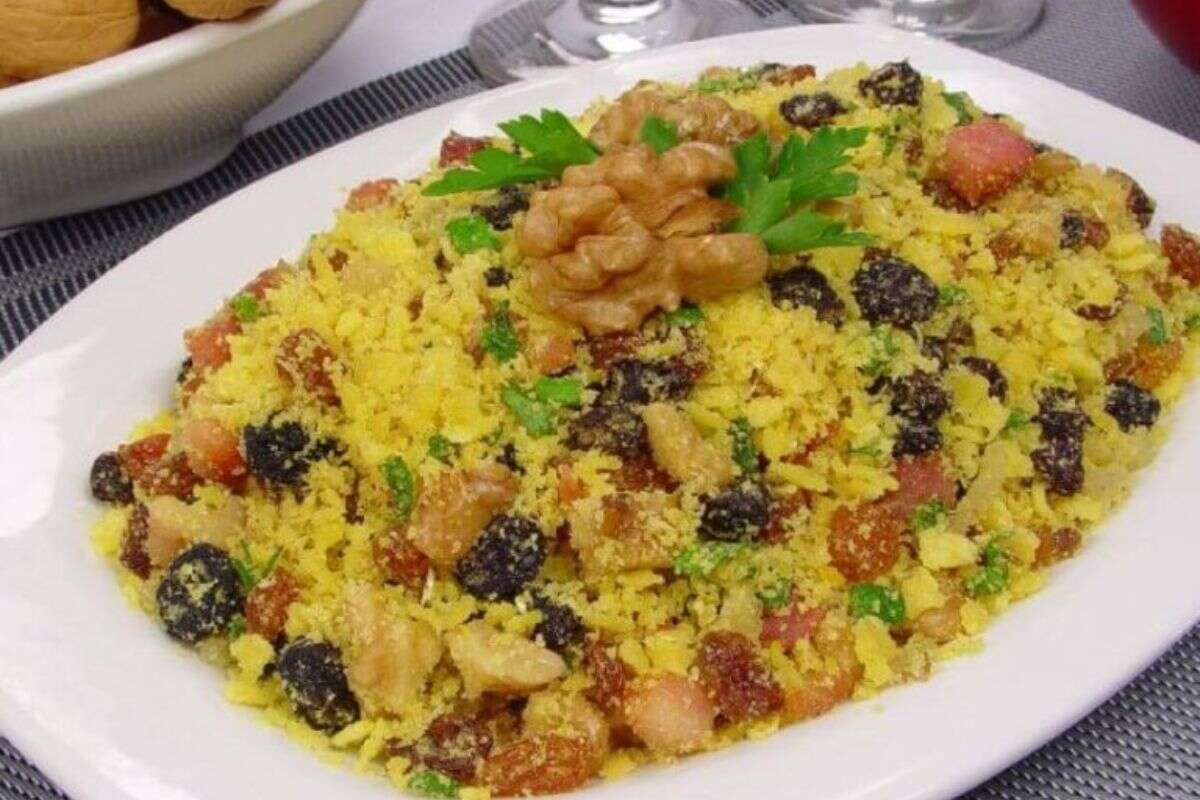 Farofa de abobrinha e bacon: veja receita para um jantar saboroso