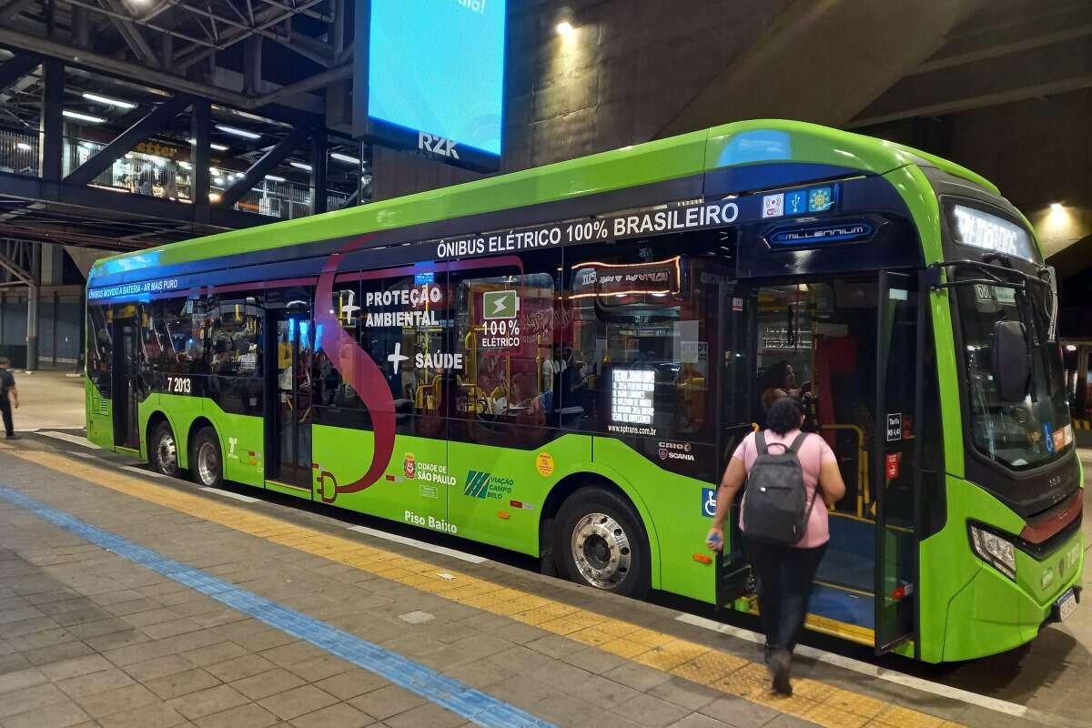 Atraso: entenda por que só 3,7% da frota de ônibus de SP é elétrica