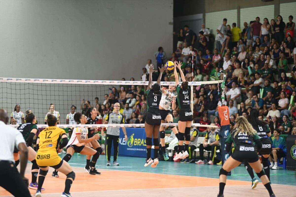 Brasília Vôlei estreia na Superliga com derrota para o SESC Flamengo