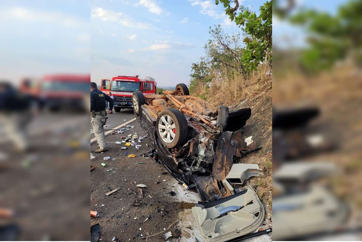 Grave acidente deixa um morto e dois feridos no Entorno do DF