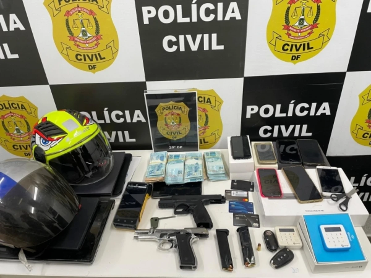 Operação contra crime organizado apreende R$ 95 mil em espécie no DF