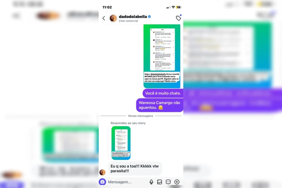 “Parasita”: repórter é atacada por Dado Dolabella e vai à Justiça