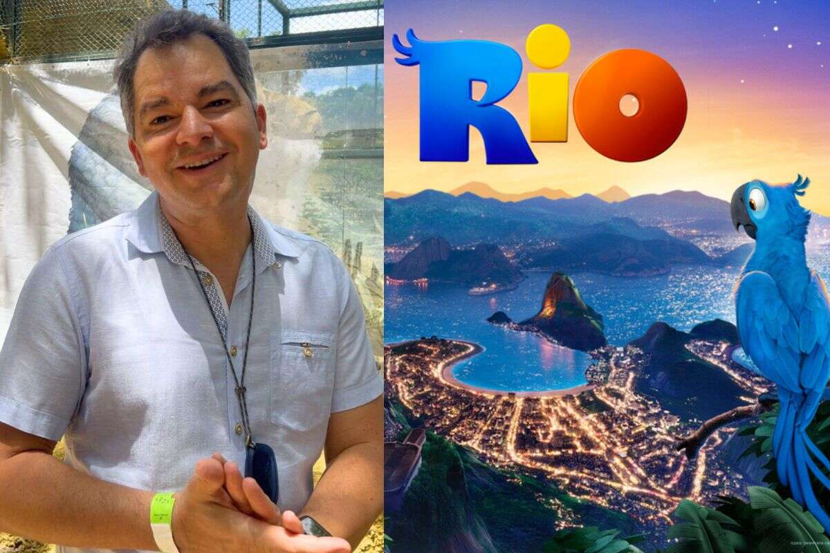 Diretor de Rio, Saldanha vê ararinha-azul pela 1ª vez em SP: “Sonho”