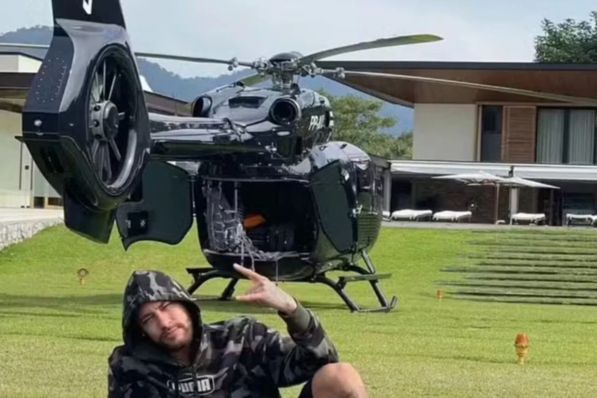Helicóptero de R$ 50 mi de Neymar está proibido de voar, segundo Anac