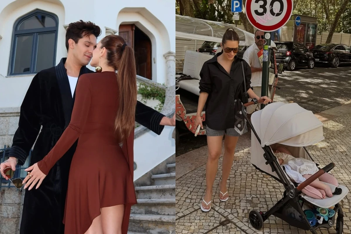 Jade Magalhães abre álbum de fotos de viagem com Luan Santana; veja