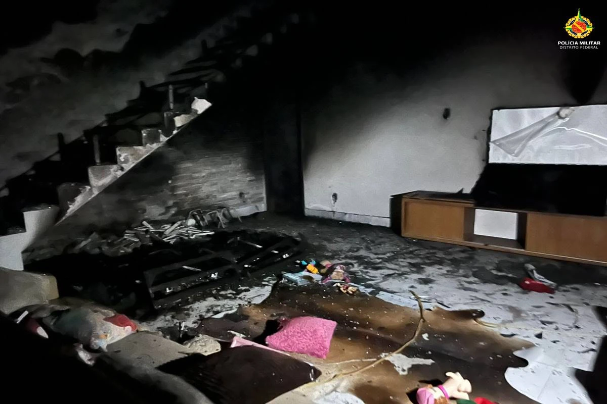 PM de folga salva idosos durante incêndio em condomínio no DF